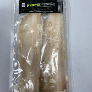 Филе якутского муксуна в сливочном соусе с кедровыми орешками  - Рыбный Берег